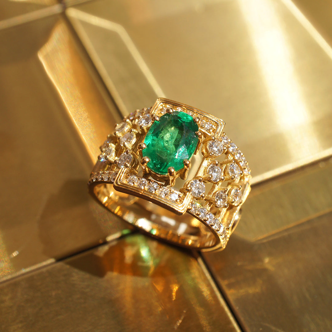 Bague Ancienne Taille 64 à Restaurer - Bijou Vintage, Probablement En Métal, Référence L39