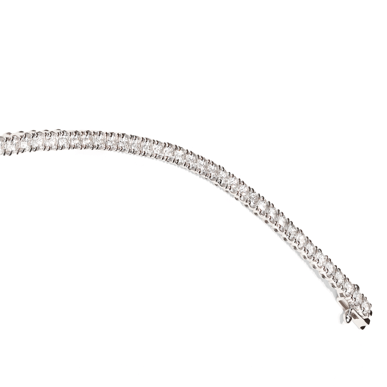 Bracelet tennis riviere de diamants (AL4001)