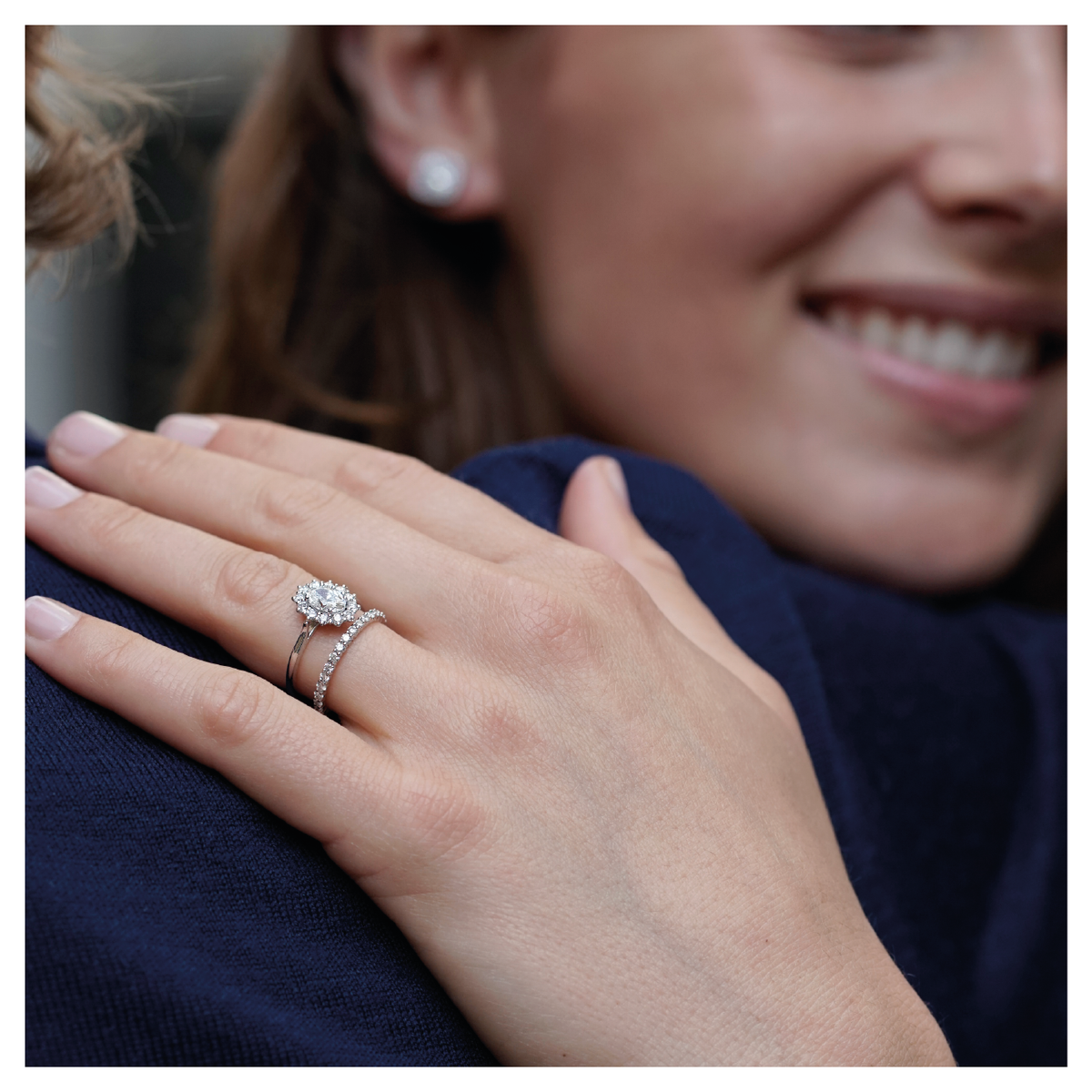 bague marguerite diamant 