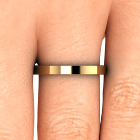 Alliance carrée or jaune (AL1002)